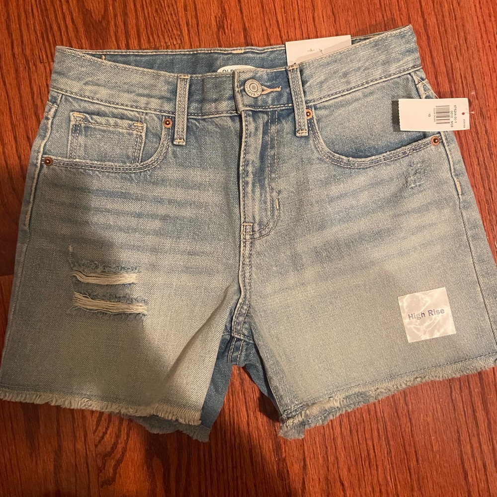 Old Navy girls jean shorts size 10 NWT